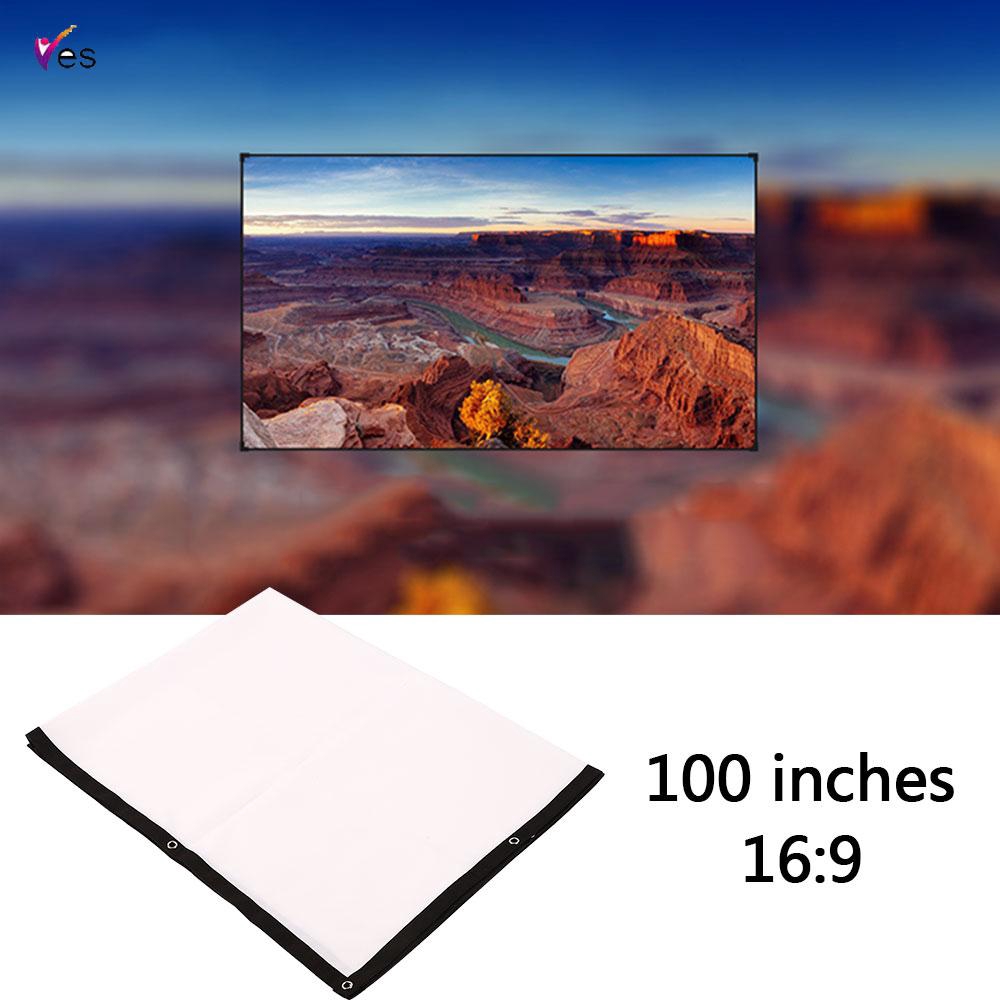 Màn Hình Máy Chiếu 100 Inch Tỉ Lệ 16 : 9