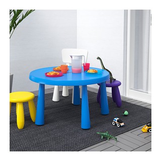 Ghế đẩu vàng Mammut IKea