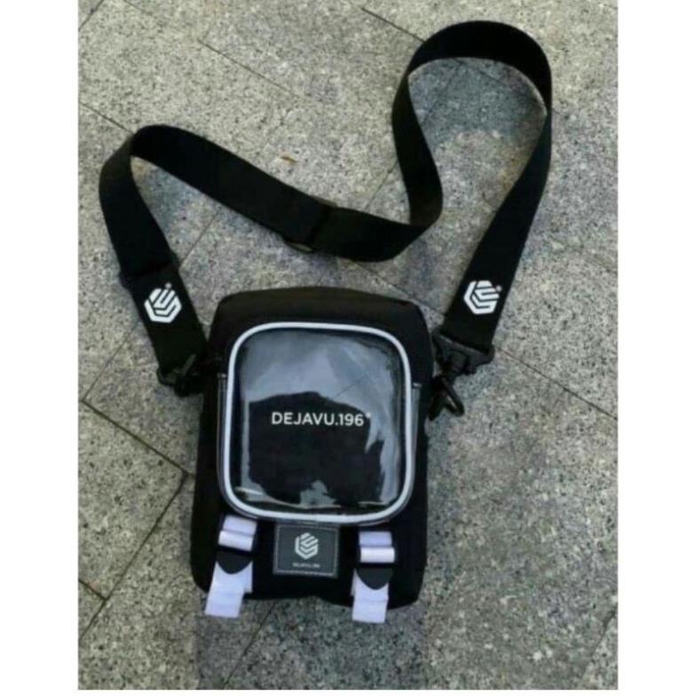 Túi đeo chéo 196 thời trang cho nam và nữ chữ DEAVU.196 HUDU STORE