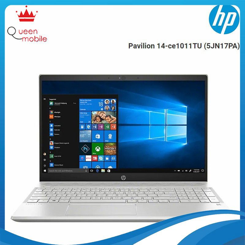 Laptop HP Pavilion 14-ce1011TU 5JN17PA Core i3-8145U|4GB|1 TB|Win10 | 14 FHD