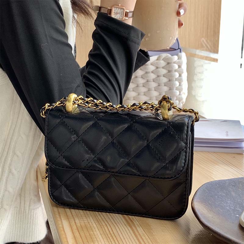 Túi Đeo Hông Mini Đựng Điện Thoại Đính Đá Thời Trang Cho Nữ