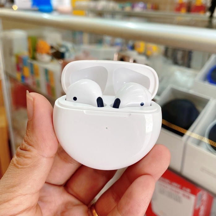 Tai nghe Bluetooth Pro6 bản cao cấp, định vị, đổi tên. Tai nghe không dây dùng cho điện thoại, máy tính