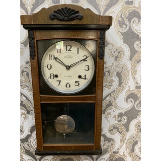 Đồng hồ cổ treo tường Japan: 2 rong, 2 búa, quả lắc 21 day