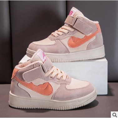 Giày thể thao trẻ em, giày jodan cổ cao bé trai ,bé gái đều đi được mã 25