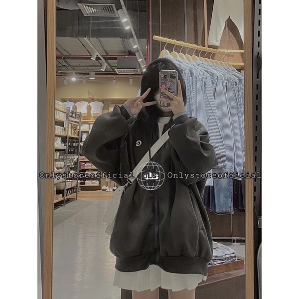 Áo  hoodie xám oversize, nhận hàng có vấn đề liên hệ shop trước khi đánh giá | BigBuy360 - bigbuy360.vn