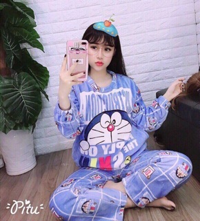 Đồ bộ bông nhung mịn cực côl 😘😘😘