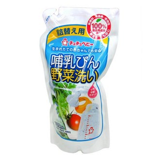Túi thay thế nước rửa bình và rau củ Chuchu Japan 720ml 99341