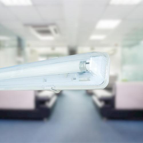 BỘ ĐÈN CHỐNG THẤM SỬ DỤNG ĐÈN LED TUBE 1 BÓNG 1.2 MÉT 20W MPE (LWP-136)