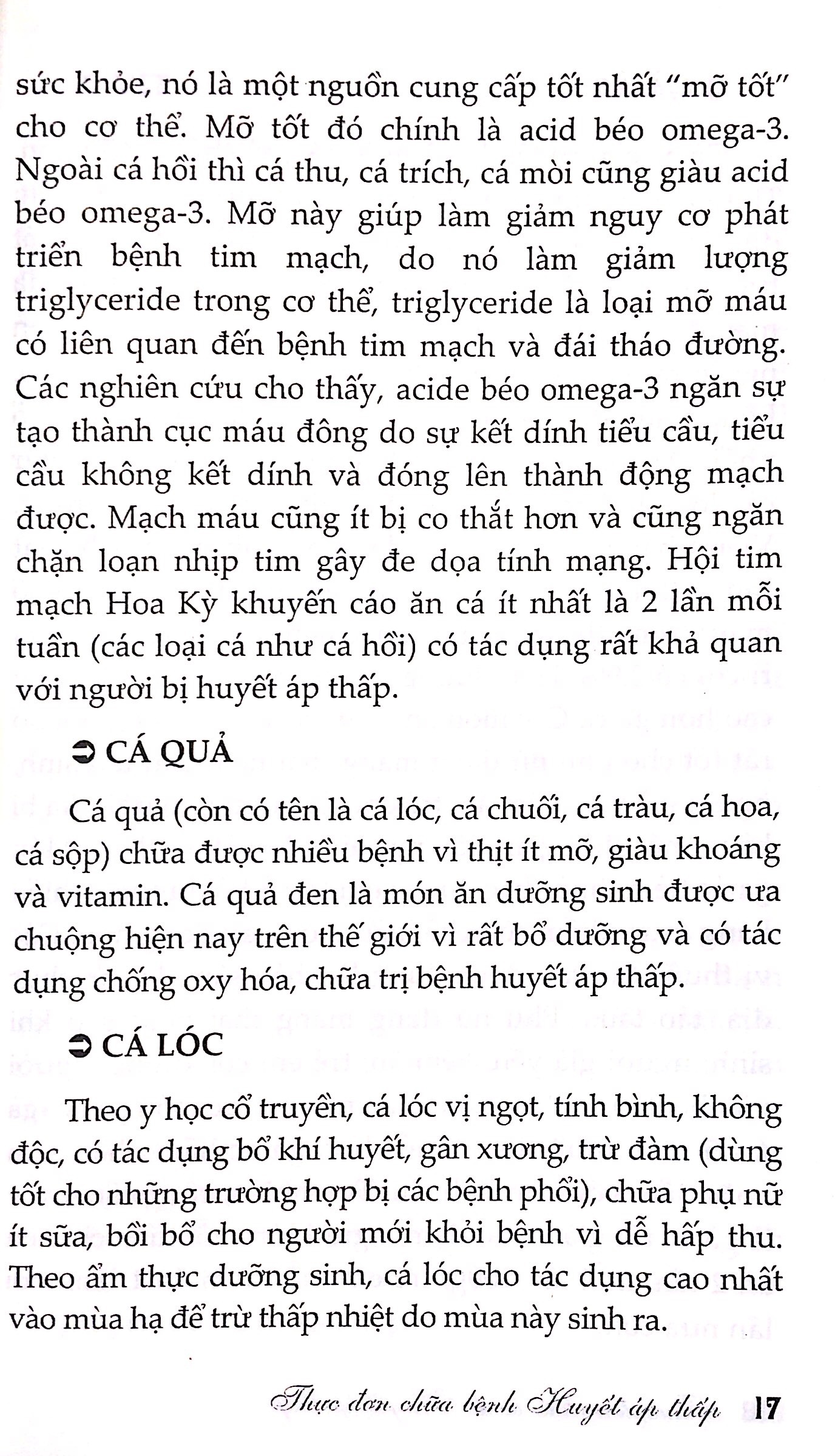 Sách Thực Đơn Chữa Bệnh Huyết Áp Thấp