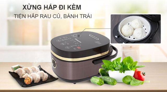 Nồi cơm điện cao tần Kangaroo 1.8 lít KG599N MỚI 100% chính hãng bh 12 tháng