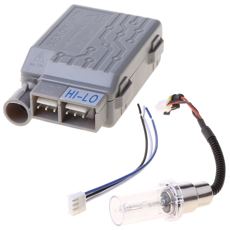 1 Đèn Pha Xenon H6 6000K Cao Cấp Cho Xe Mô Tô