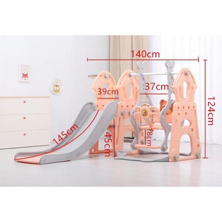 CẦU TRƯỢT CHO BÉ - CẦU TRƯỢT XÍCH ĐU - MẪU VƯƠNG MIỆN - CHỊU LỰC LÊN TỚI 60KG