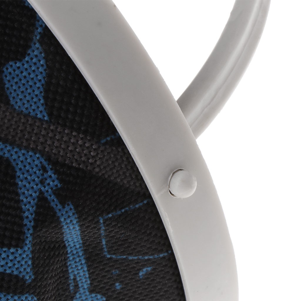 Xô đựng cá vải canvas có thể xếp gọn tiện lợi 14cm