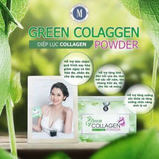 Sỉ 5 hộp diệp lục collagen 1400k