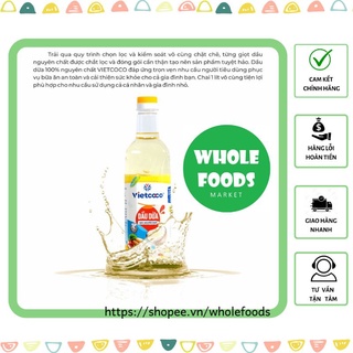 Dầu dừa nguyên chất Vietcoco 1l