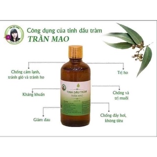 TINH DẦU TRÀM NGUYÊN CHẤT TRẦN MAO