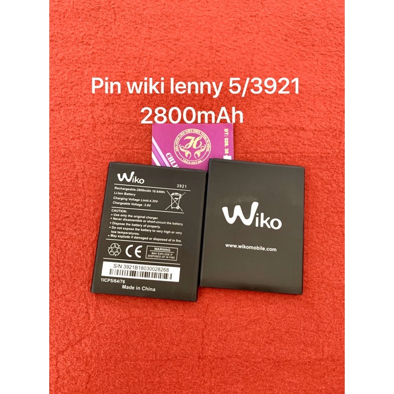 Pin wiko Lenny 5/ 2610/ King zin