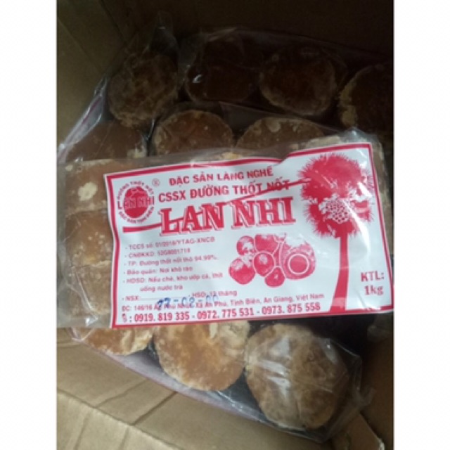 Đường thốt nốt Lan Nhi 1kg