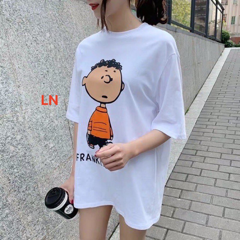 Áo phông họa tiết cậu bé Franklin