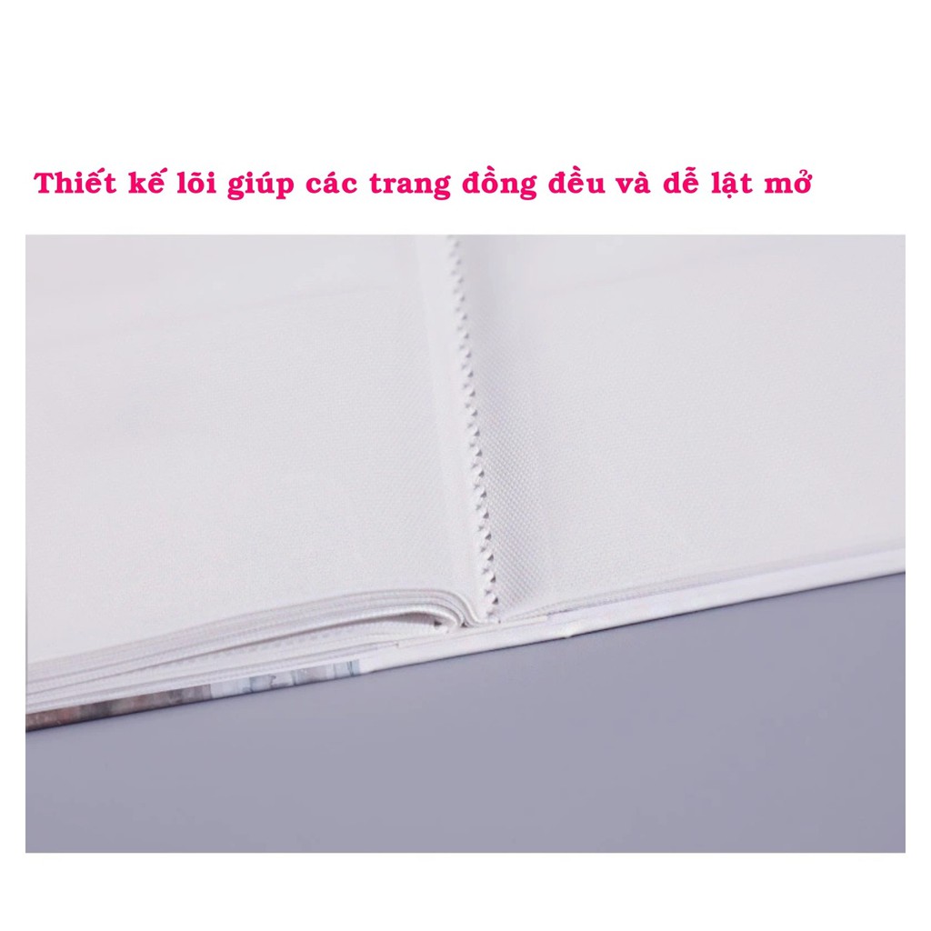 Album đựng ảnh 13x18 chứa 100 ảnh bìa giấy cứng cute tại Kho album ảnh AnVy