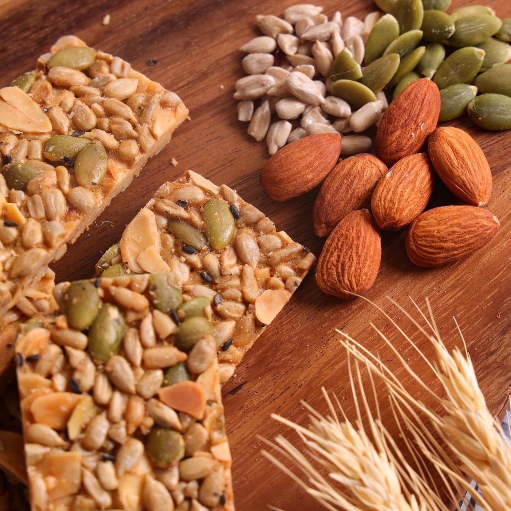Bánh ngói hạnh nhân ăn kiêng TANU NUTS, bánh giảm cân không đường, keto tiện lợi