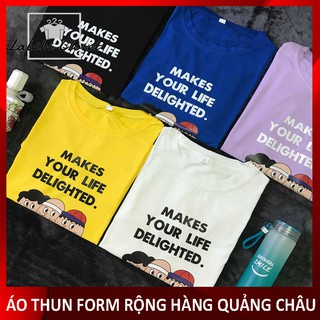 [ẢNH & VIDEO THẬT KO PHOTOSHOP] Áo thun form rộng hàng Quảng Châu