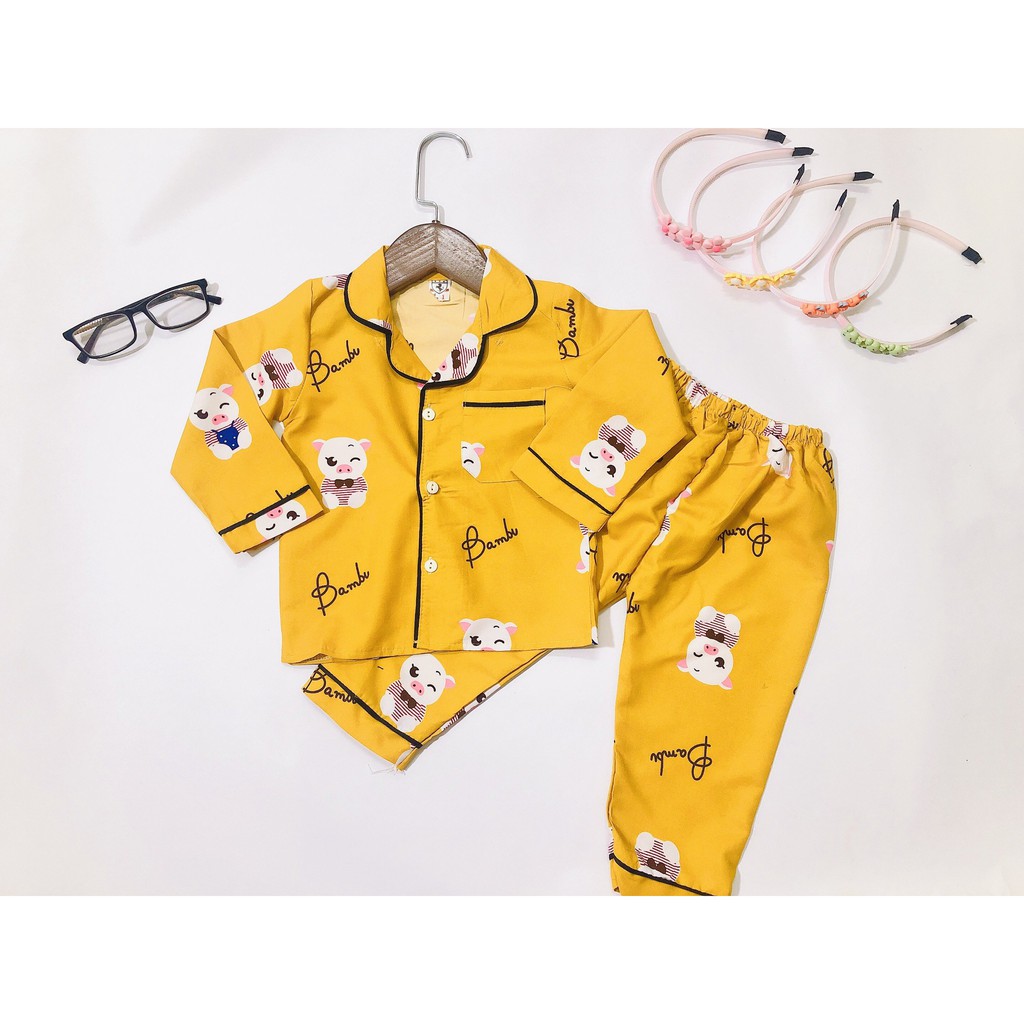 Bộ đồ pijama cho bé rời dài tay