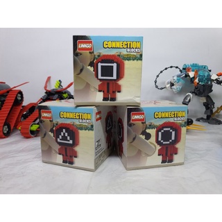 Lắp ráp Squidgame✔Hello kitty✔batman, spider man hãng LINKGO
