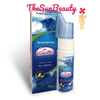 Dung dịch nước muối biển COOLBI - Chai 70ml