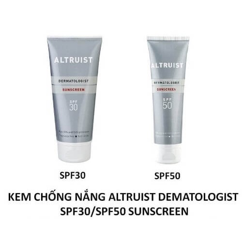 Kem chống nắng cực mạnh dành cho da yếu Altruist Dermatologist Sunscreen