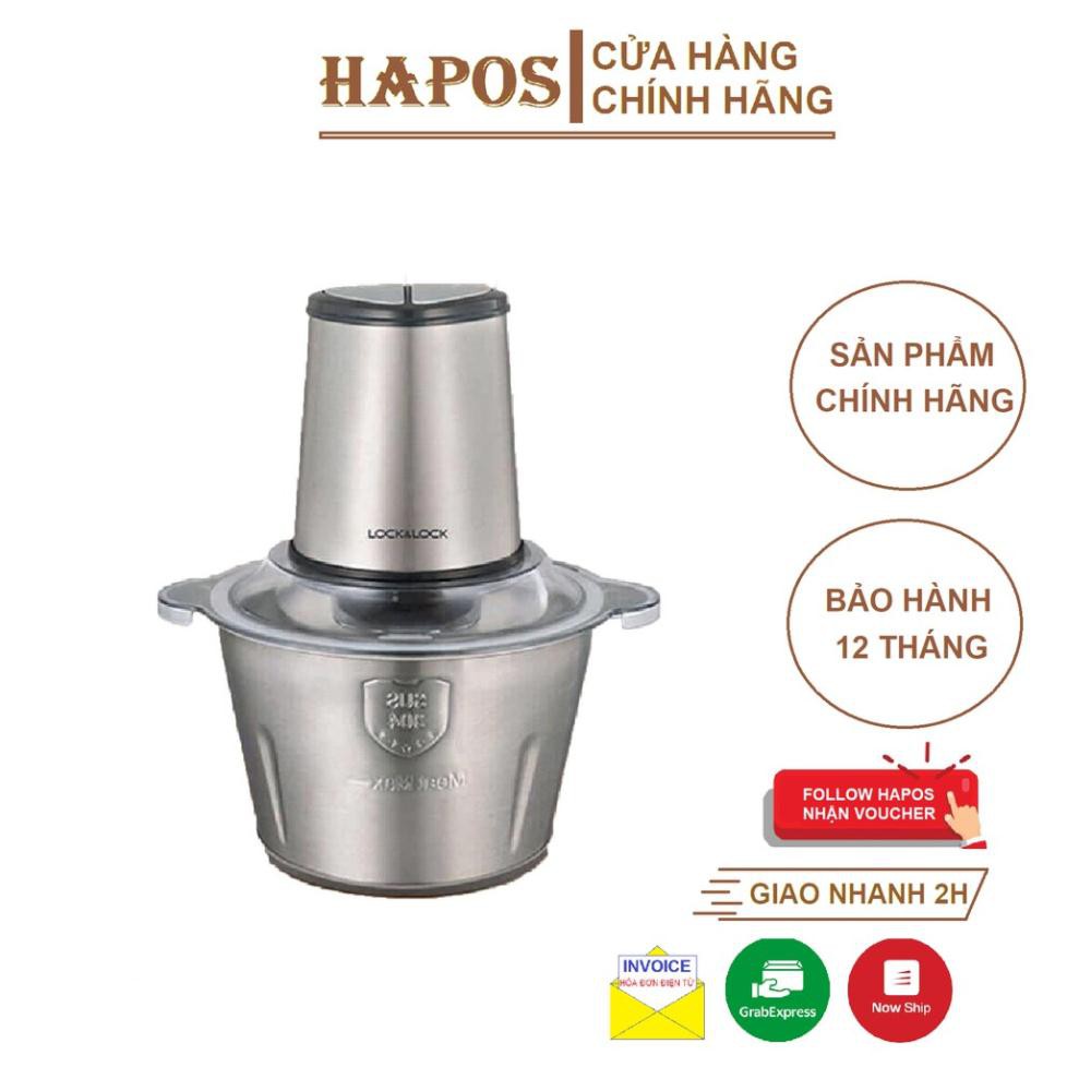 Máy Xay Thịt Cối Inox Lock&Lock EJM172 - Máy Say Thịt Cá Rau Hoa Quả Đa Năng