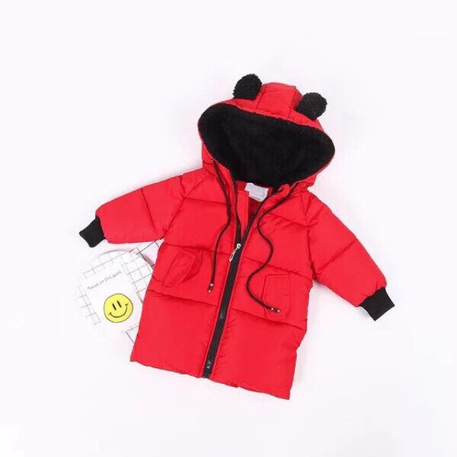 Áo phao tai gấu cho bé trai/gai