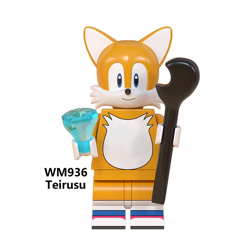 Bộ Đồ Chơi Lắp Ghép Nhân Vật Hoạt Hình Sonic WM6087 WM6086 WM6043 WM6088 LG1001