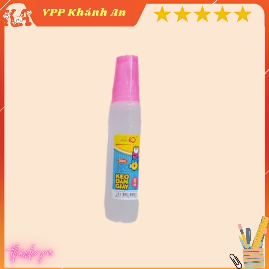 2 lọ hồ dán, keo dán giấy G08