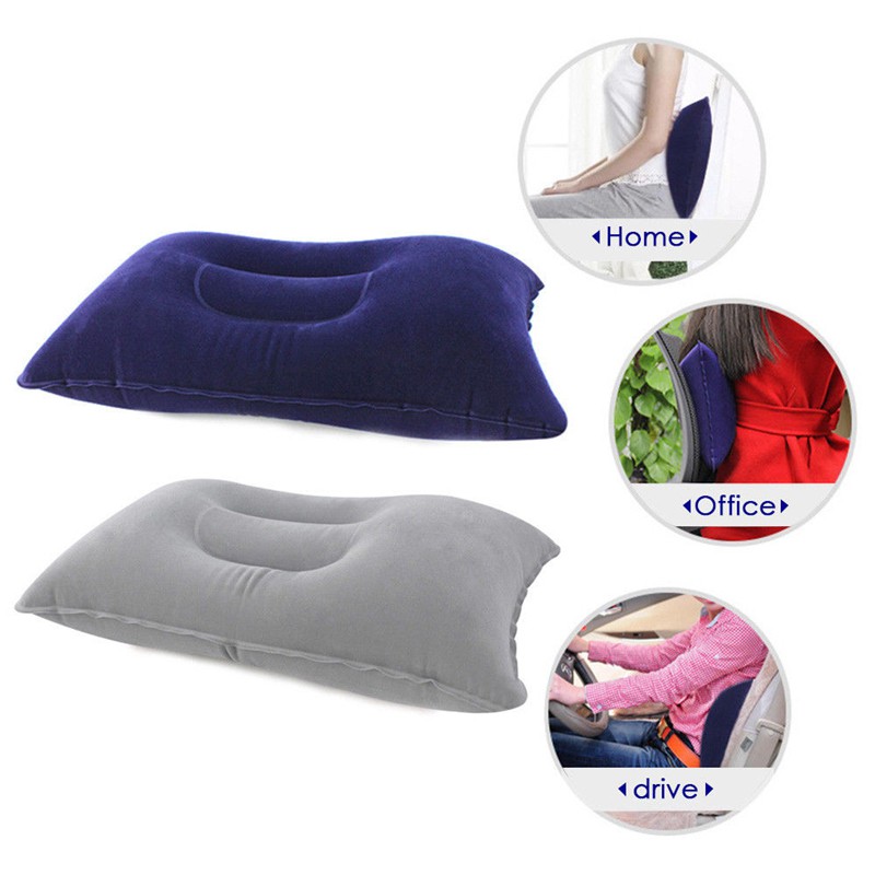 Gối hơi siêu nhẹ có thể gập lại thích hợp cho khi đi du lịch