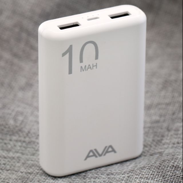 Pin sạc dự phòng chính hãng AVA bảo hành 6 tháng  dung lượng 10.000 Mah
