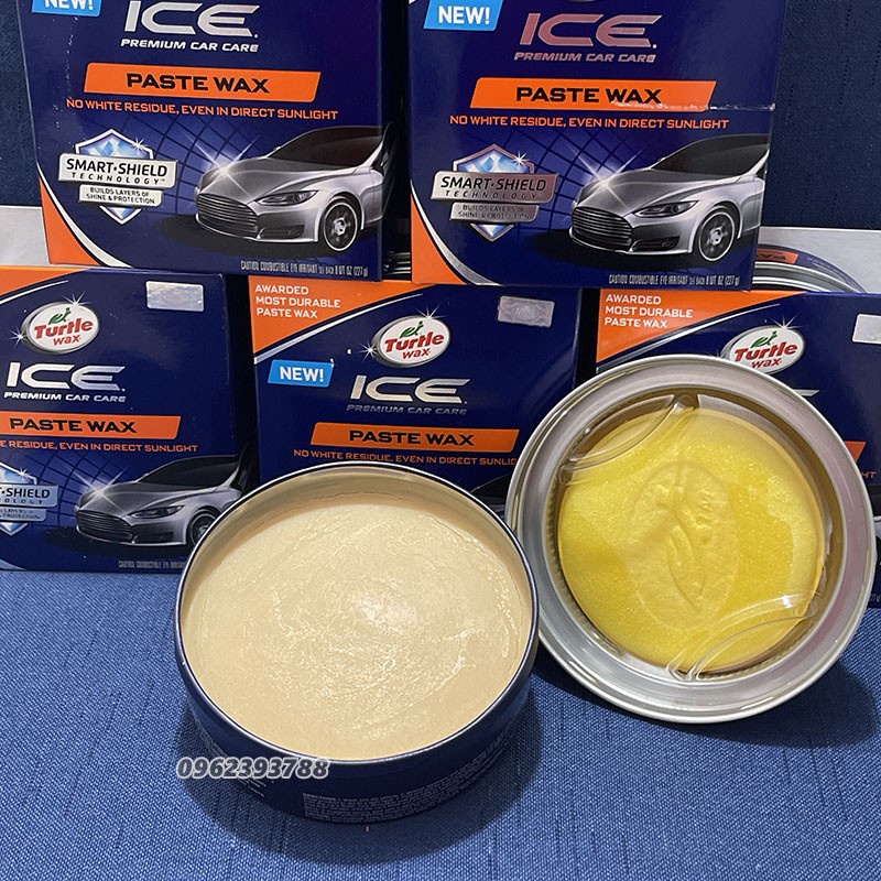 Sáp đánh bóng sơn ô tô Turtle Wax ICE Paste Wax - Premium Car Care