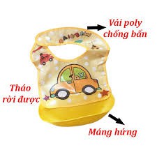 Yếm máng 2 chức năng (Có thể tháo rời)