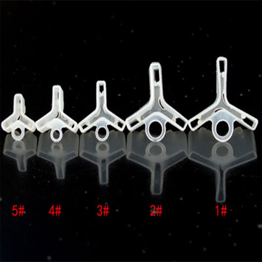 Set 50 nắp giữ lưỡi câu ba bằng nhựa chuyên dụng dành cho câu cá