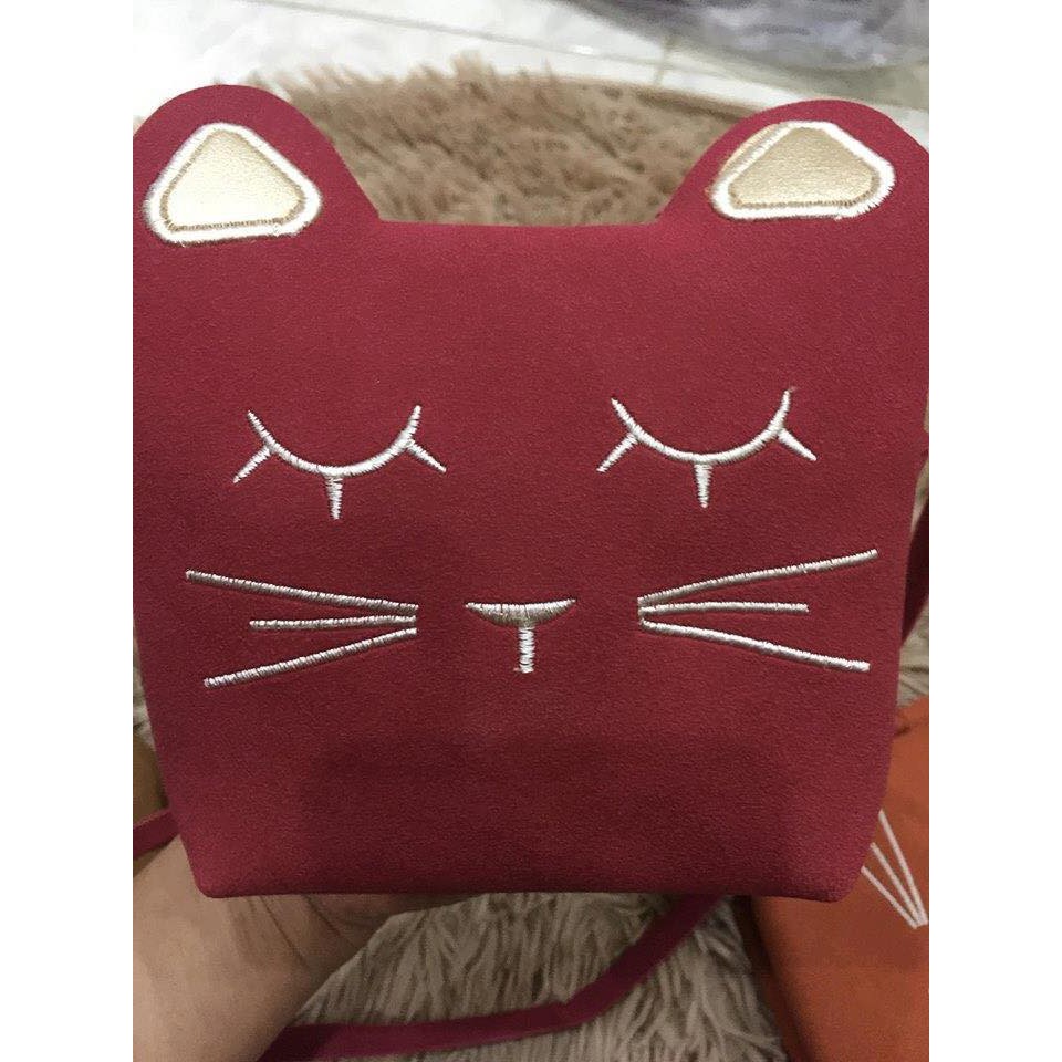 Túi đeo chéo hình mèo và hình cún xinh xắn