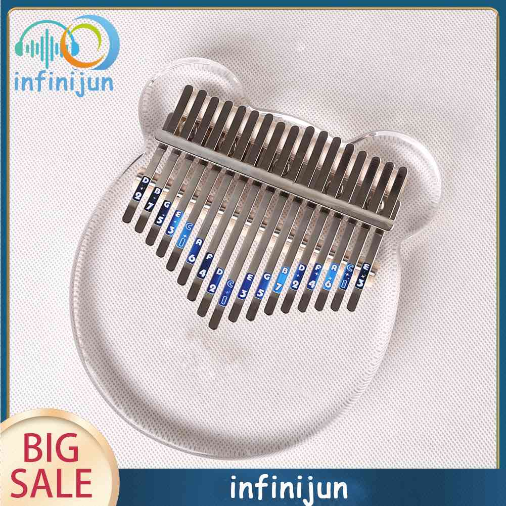 Set 2 Miếng Dán Ghi Chú Hình Đàn Kalimba Cho Đàn Piano