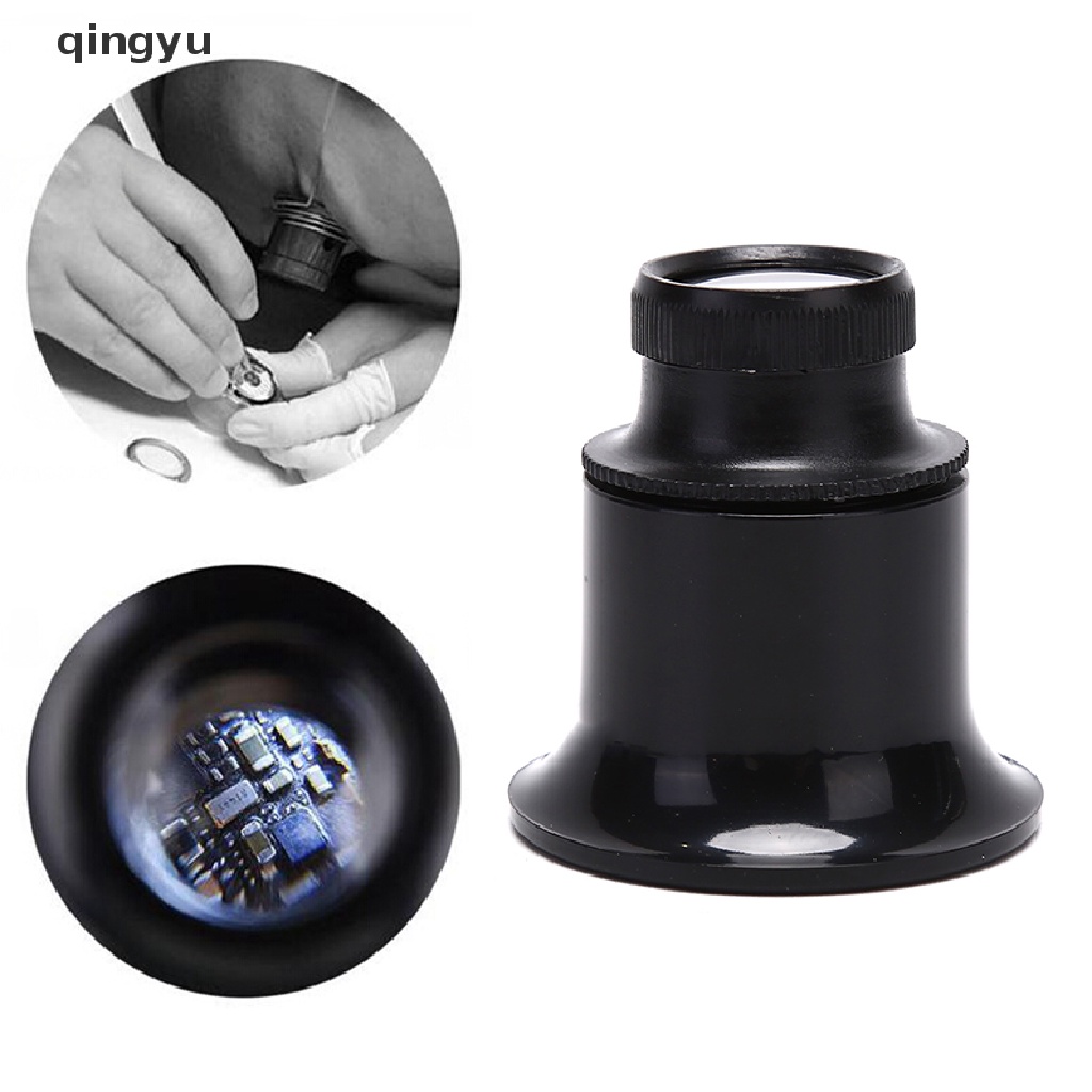 Kính Lúp Phóng Đại 20 Lần Dùng Để Sửa Đồng Hồ, Trang Sức