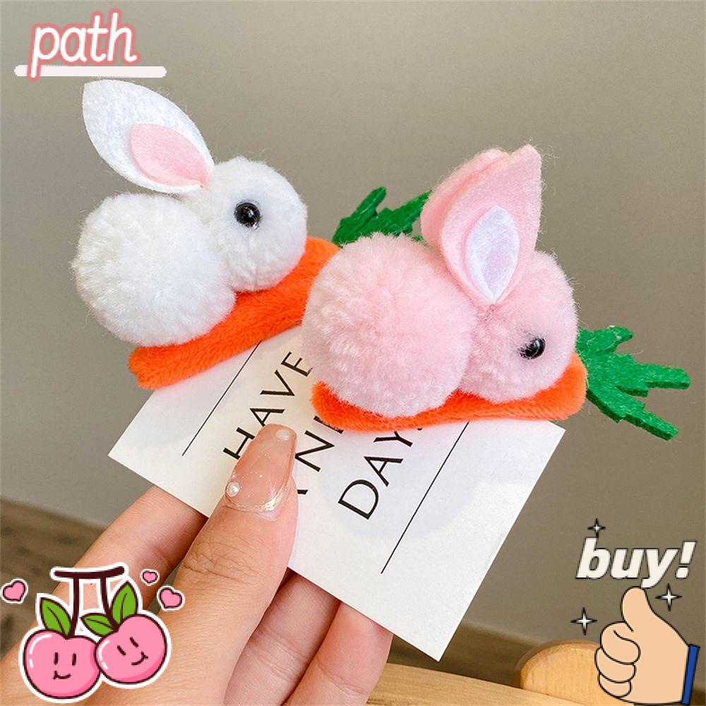 Kẹp Tóc Hình Thỏ Và Cà Rốt Thời Trang