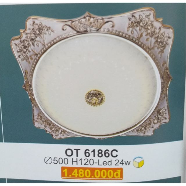 Đèn ốp trần OT 6186C