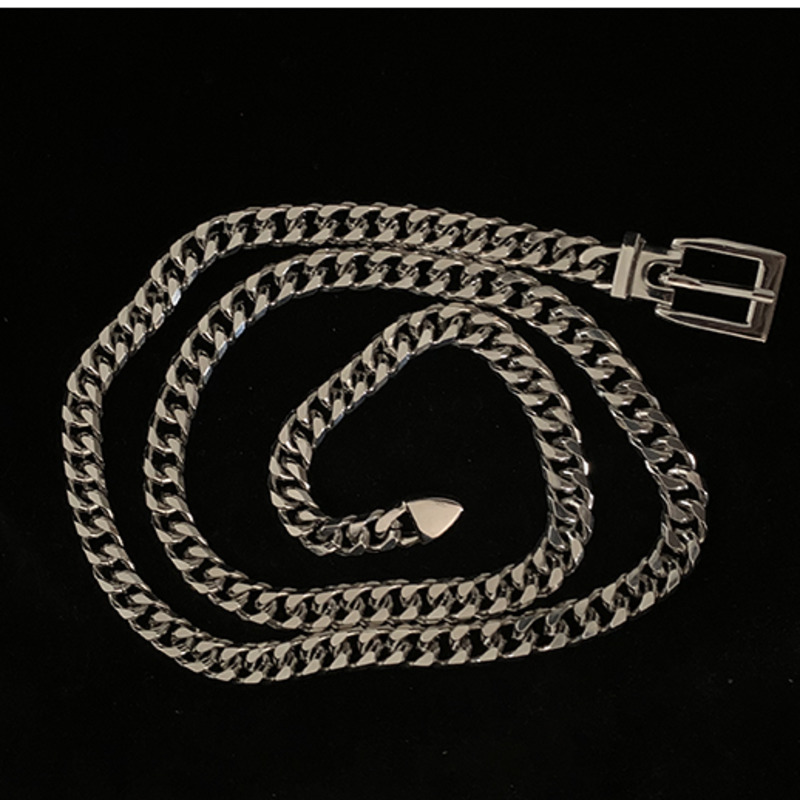 Thắt Lưng Phối Dây Xích Phong Cách Hip Hop Cá Tính