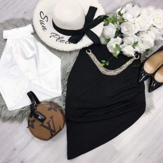 Sét áo phi cổ yếm chan vay vạt xéo