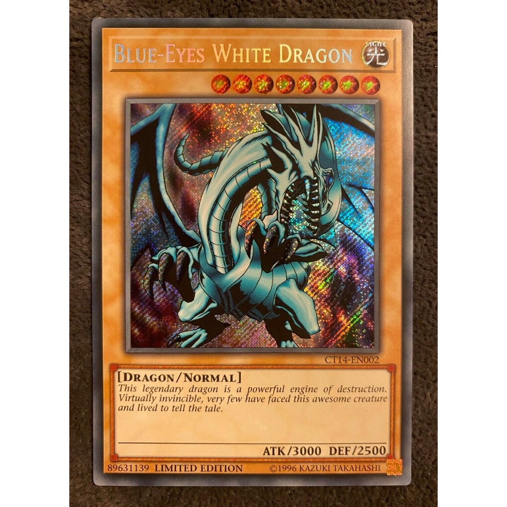 Bài Yugioh - Blue Eyes White Dragon CT14 MGED LCKC KABC  # Rồng Trắng Mắt Xanh