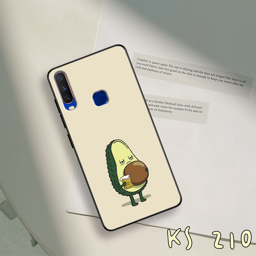 Ốp lưng Vivo Y12 - Y15 - Y17 - U10 - Ốp in hình trái bơ siêu dễ thương