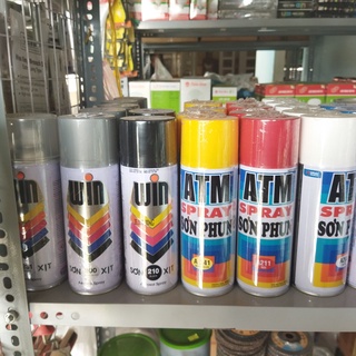 Sơn xịt chai 400ml đủ màu atm - win