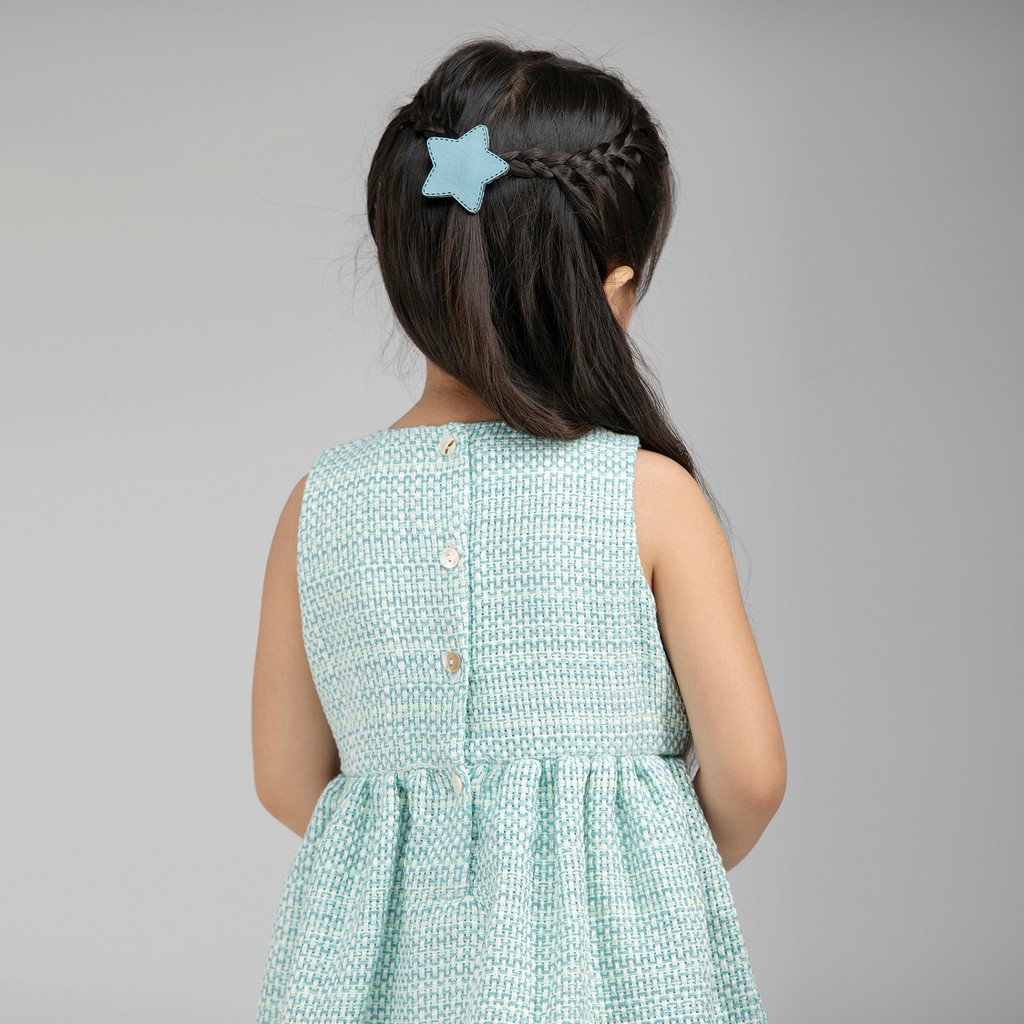 Váy xòe xếp ly BAA BABY phối nơ cho bé gái từ 1-7 tuổi - GT-AD27C